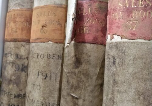 Leather bound sales books dating back to 1911