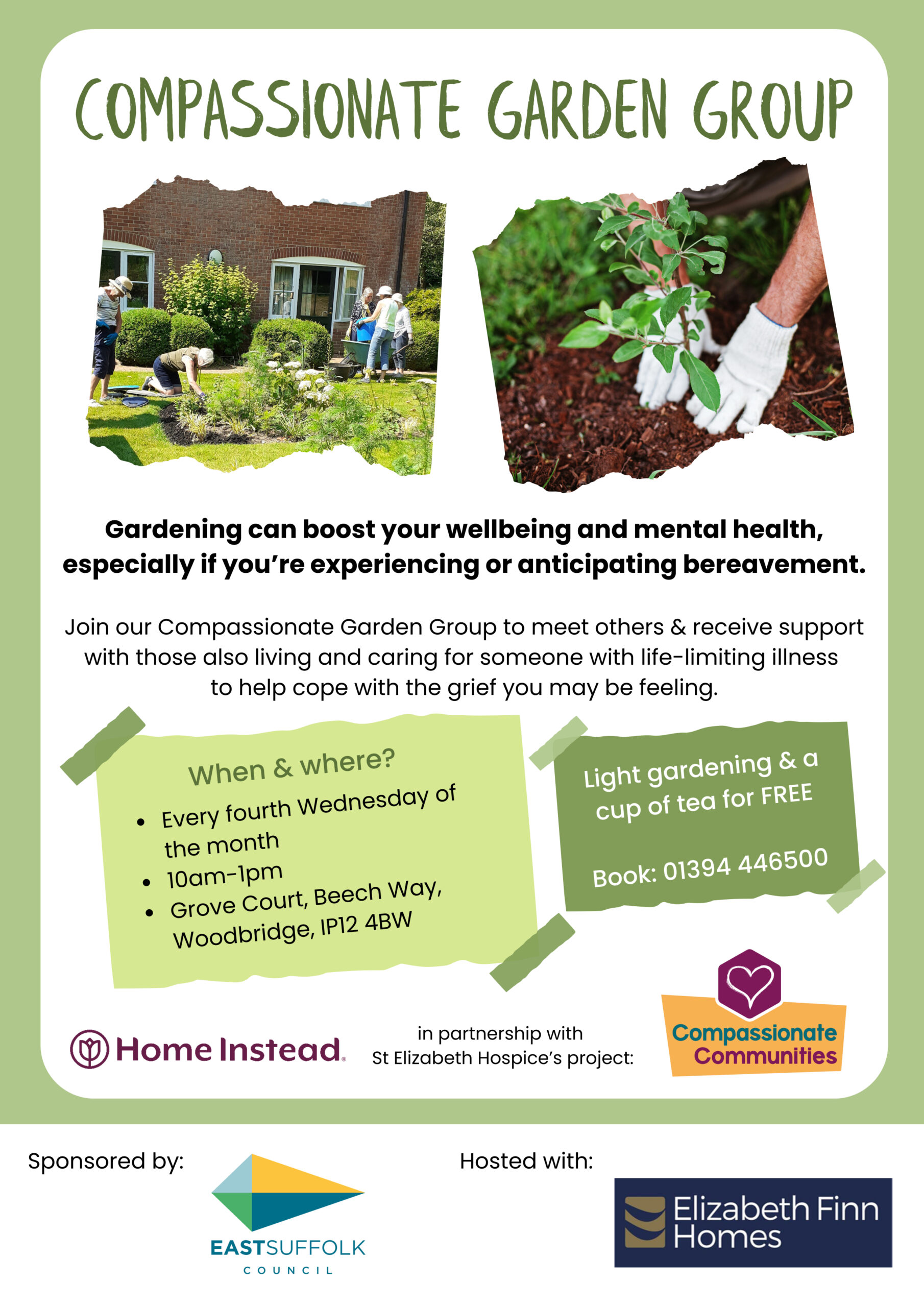 Compassionate Garden Group poster