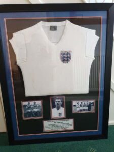 Framed England shirt