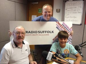 Radio Suffolk Life's a pitch team