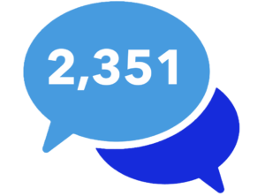 2,351 individual attending workshops